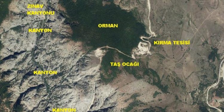Tokat‘ın  Zinav Gölü ve Kanyonu’na Talan Ruhsatı