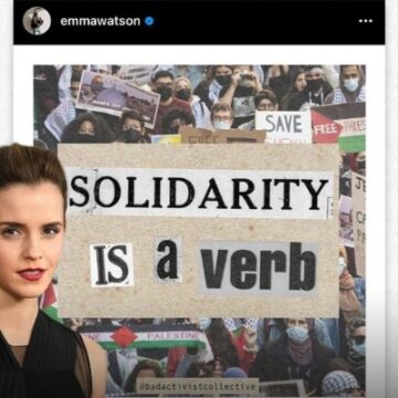 Emma Watson’dan Filistin Mücadelesine Destek, İsrail’den Küçümseyici Karşılık