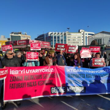 Geçinemiyoruz Diyenler Sokaktaydı: “İktidarın Suçuna Ortak Olmayın”