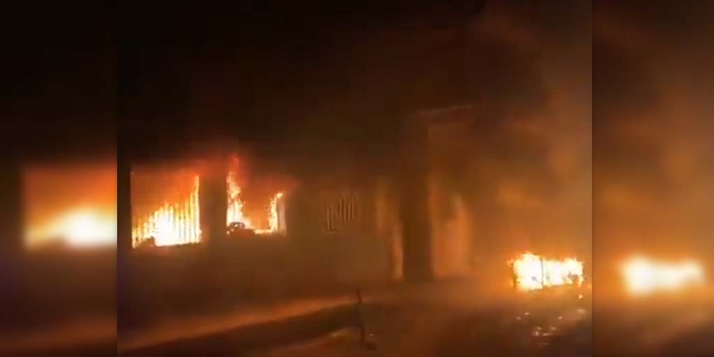 Türkiye kontrolündeki Afrin’de zam eylemleri: Elektrik dağıtım şirketinin binası yakıldı